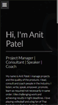 Mobile Screenshot of anitpatel.net