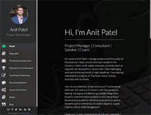 Tablet Screenshot of anitpatel.net